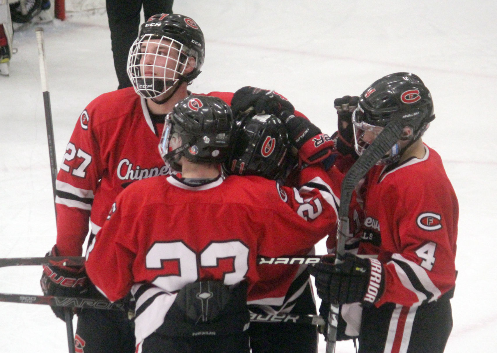 Chi-Hi boys hockey at Eau Claire North 2-19-19